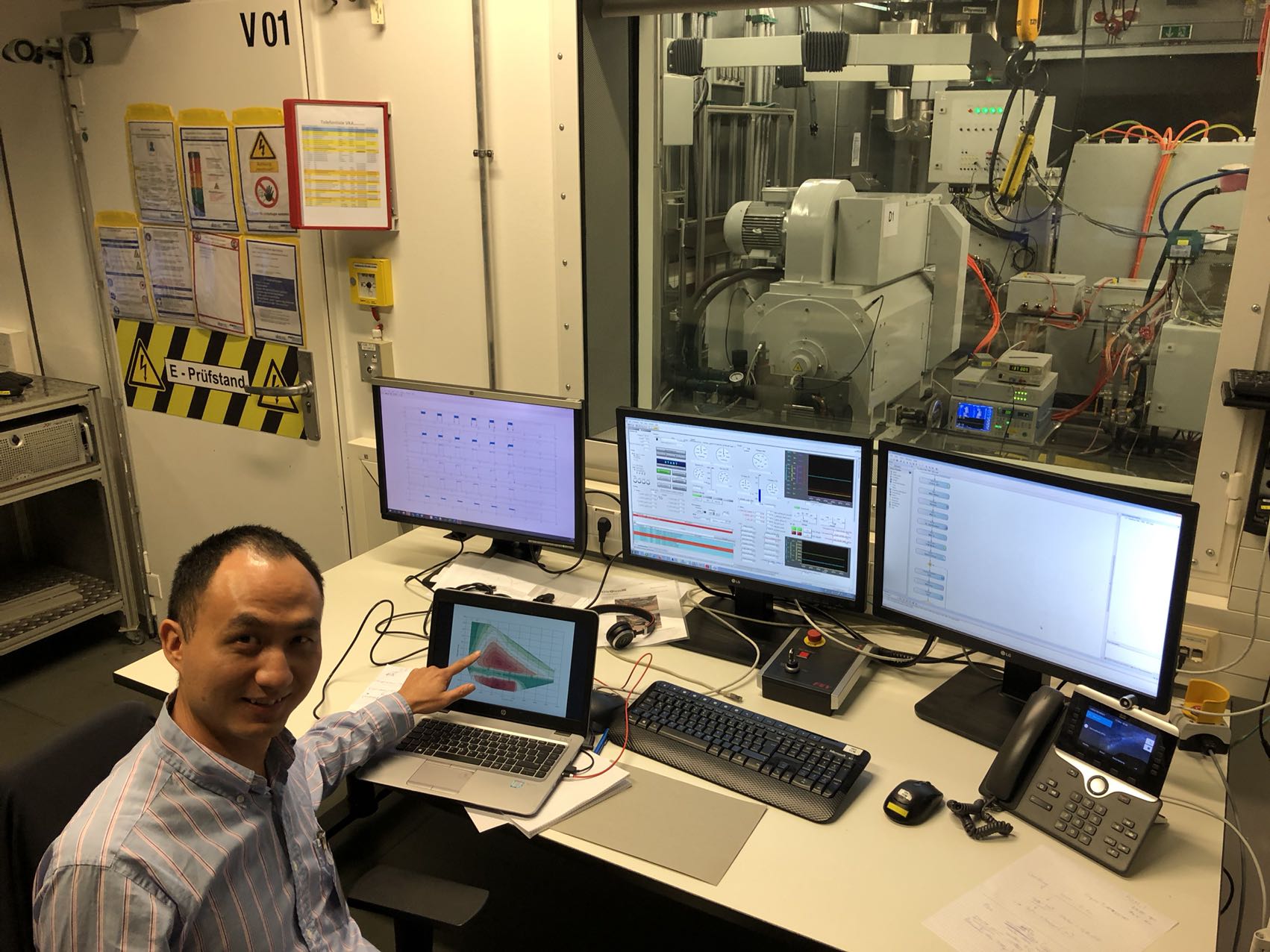 EESM dynamometer laboratory · supplied document