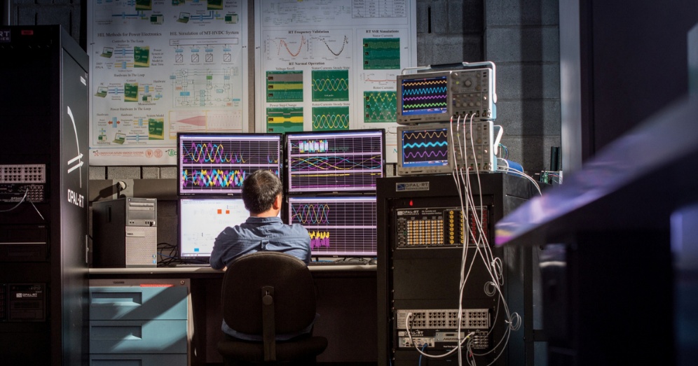 Hardware-in-the-loop test setup